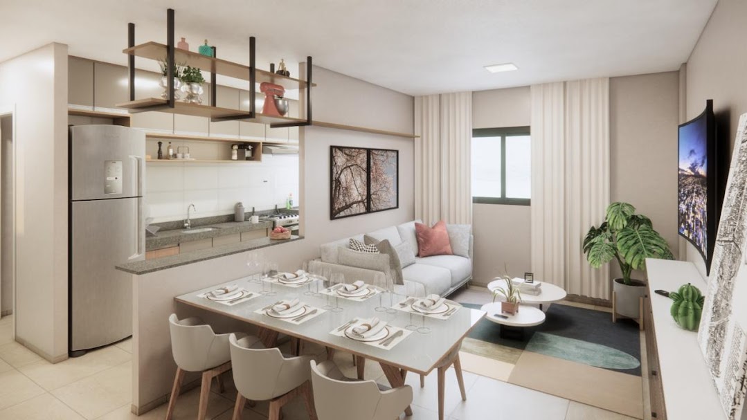 Apartamentos 2 e 3 Quartos 