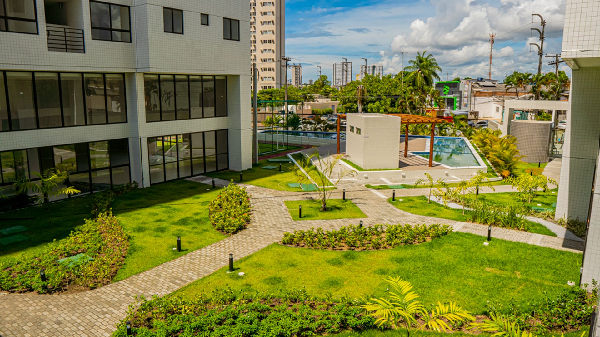 Apartamento  3 Qts  com Suíte e Condomínio Clube Completo na Zona Sul