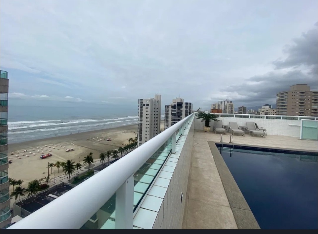 Espaçoso Apartamento na Praia Grande - AVIAÇÃO - NOVO