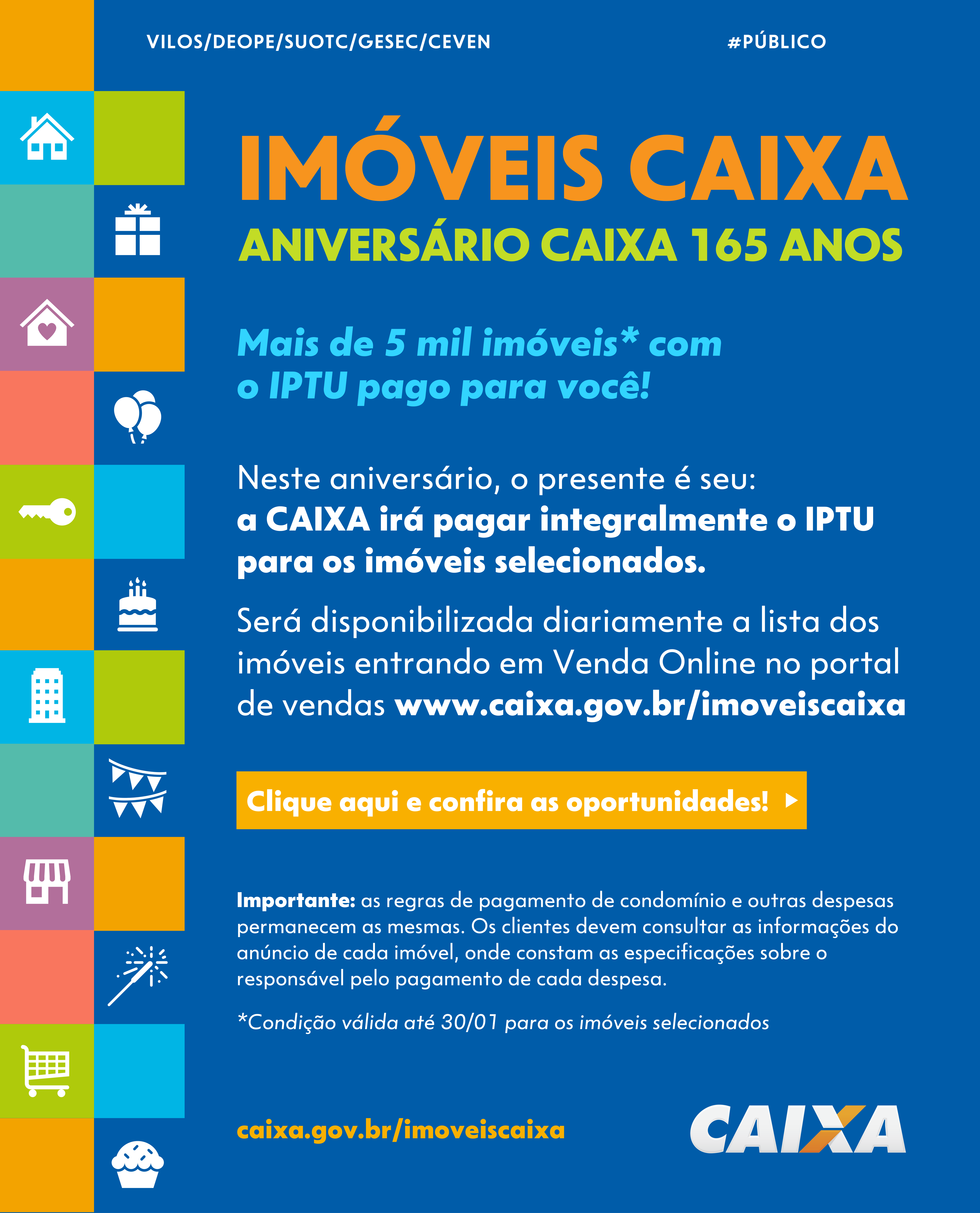 Aniversário da CAIXA