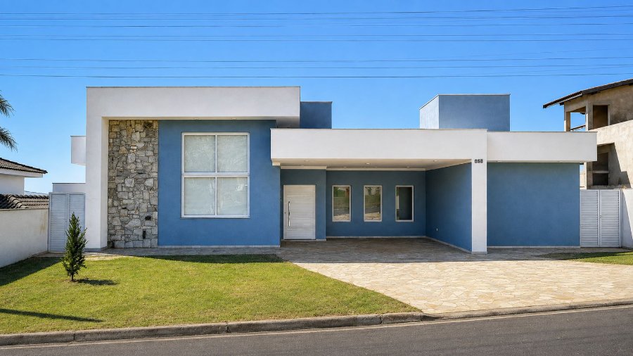 Chácara com 3 suites no Condominio Residencial Green Ville II em Boituva