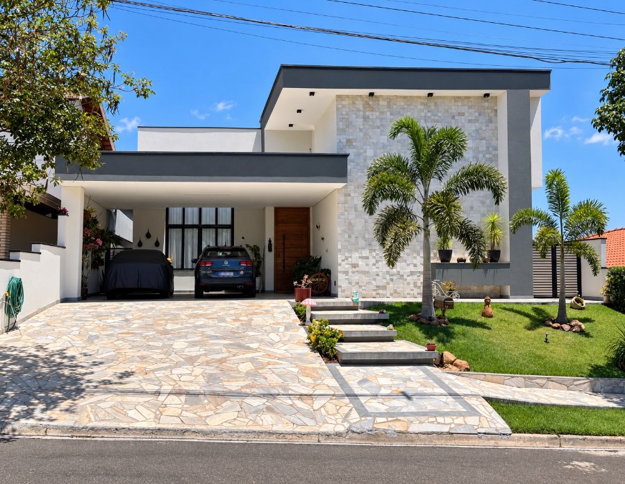Casa terrea no condominio Portal das Estrelas em Boituva