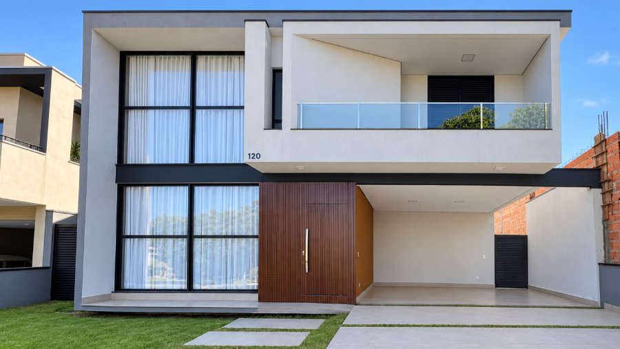 Sobrado com 4 suites no Condominio Portal das Estrelas  em Boituva
