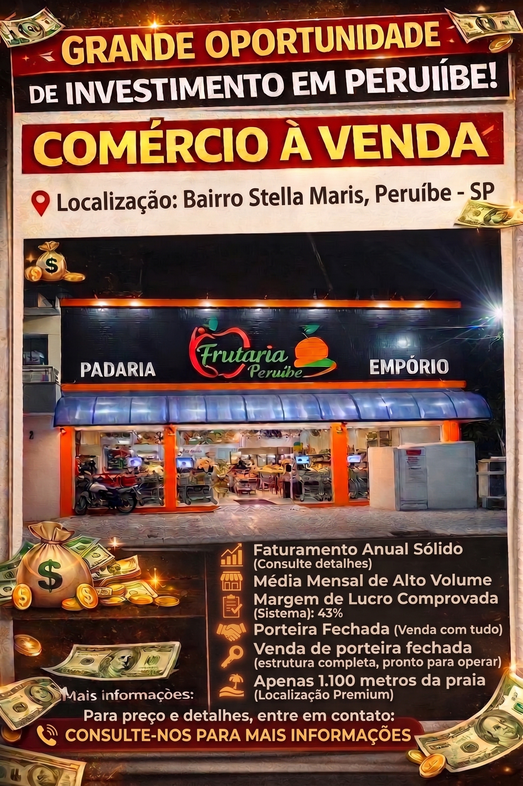 Loja Comercial em Peruíbe