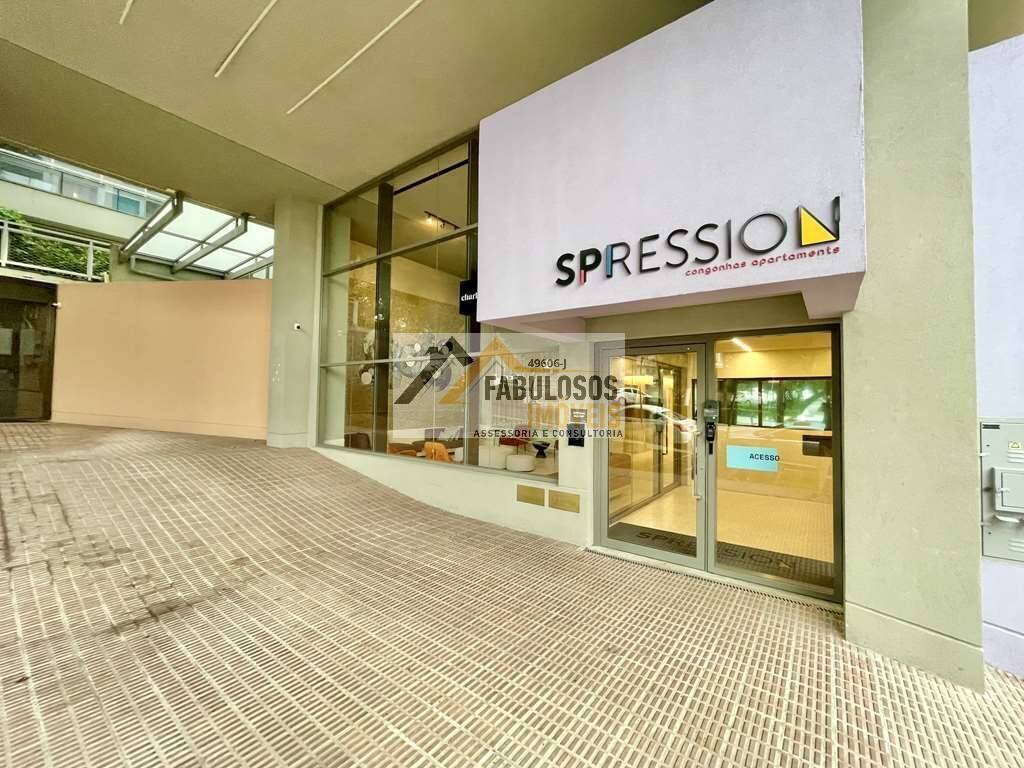 Studio em CONGONHAS -100% MOBILIADO, lazer e serviços! Em frente Aeroporto!