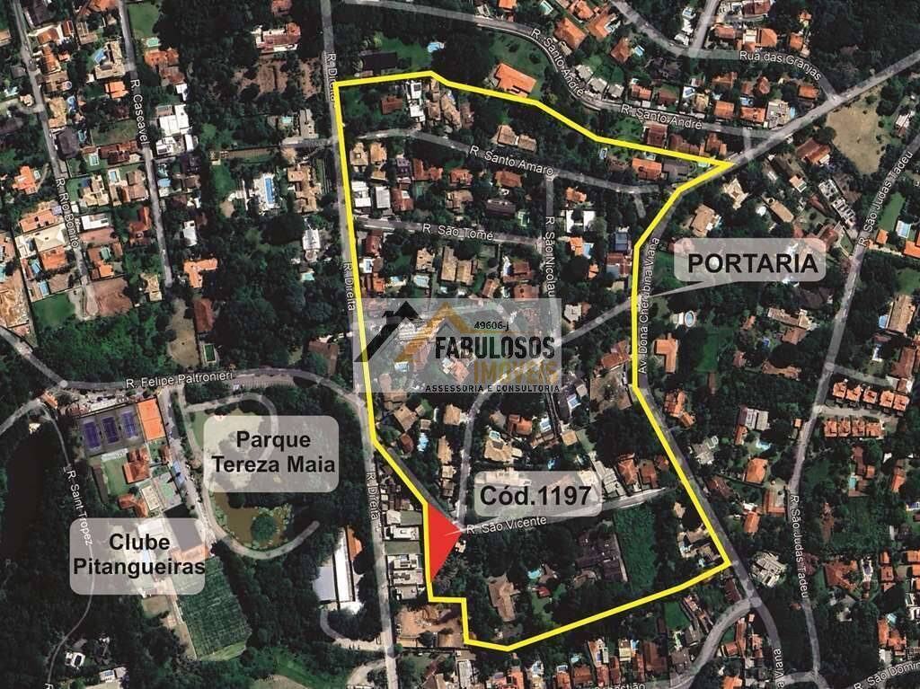 Lote 927,92 m² - Bolsão FECHADO no Miolo da Granja Viana! Vista ESPETACULAR