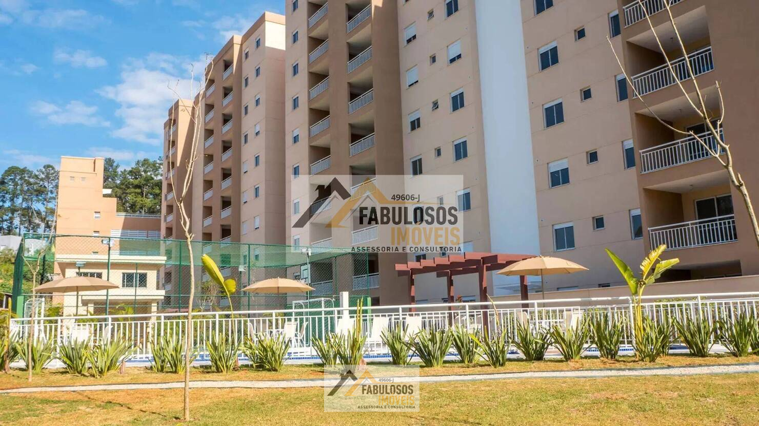 Cond. Ed. Terraço D'Arte - Apto 3 dorm/1ste, 69,11 m² 2 vagas - MOBILIADO!