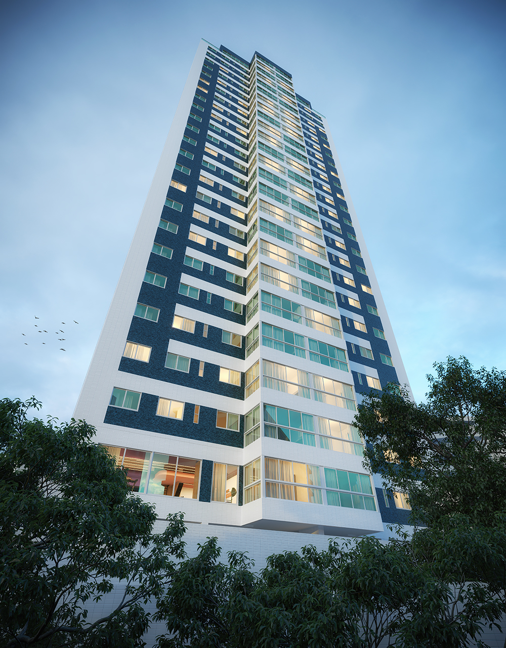 Apartamento 4 Quartos com 3 Suítes em Setúbal, Recife - Lançamento Costa Escandinava