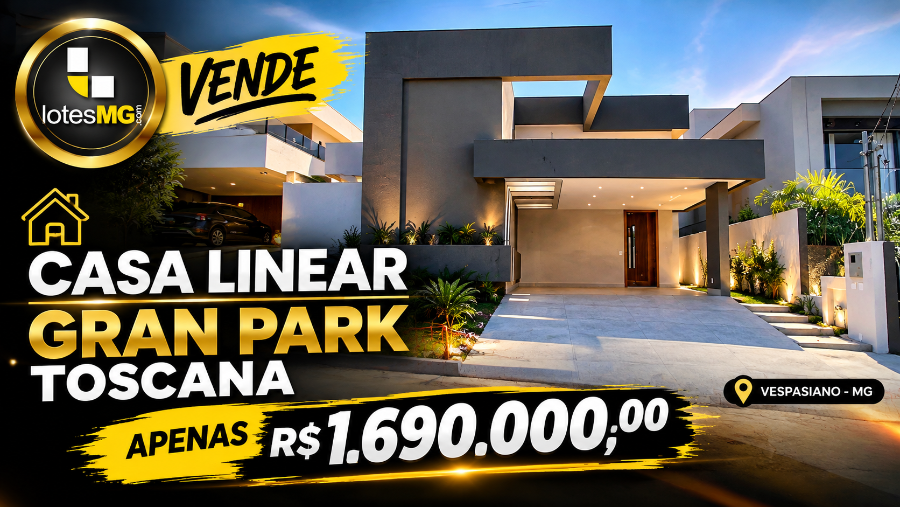 CASA GRAN PARK TOSCANA LINEAR 4QTS