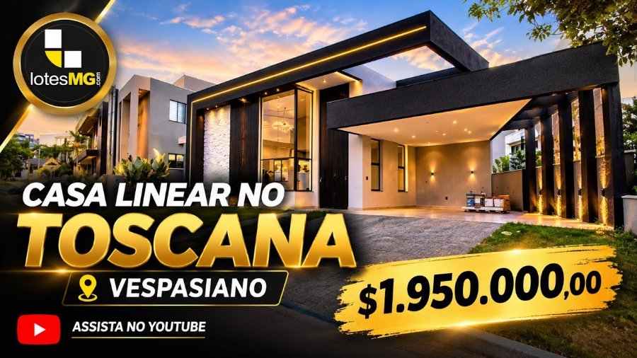 CASA LINEAR DE ALTO PADRÃO
