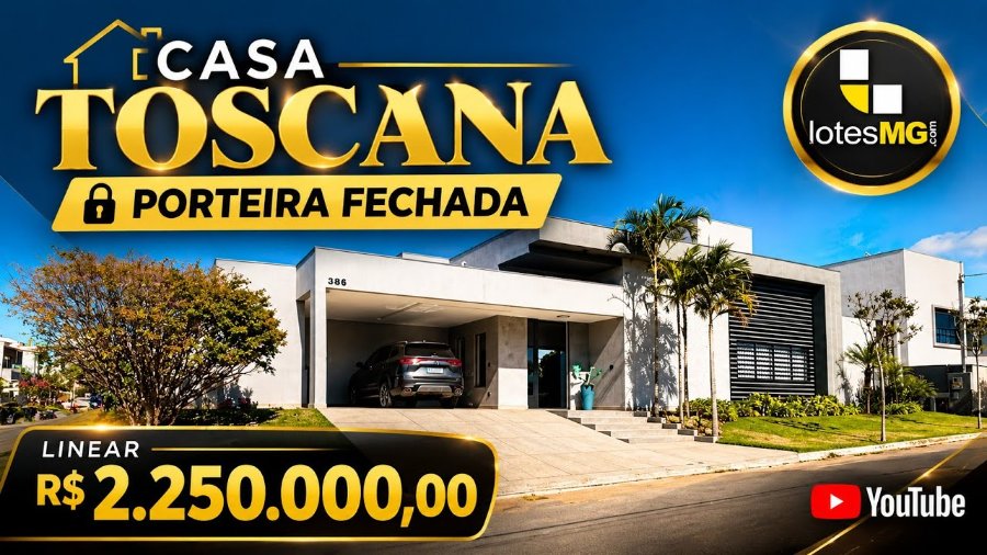 CASA LINEAR DE ALTO PADRÃO
