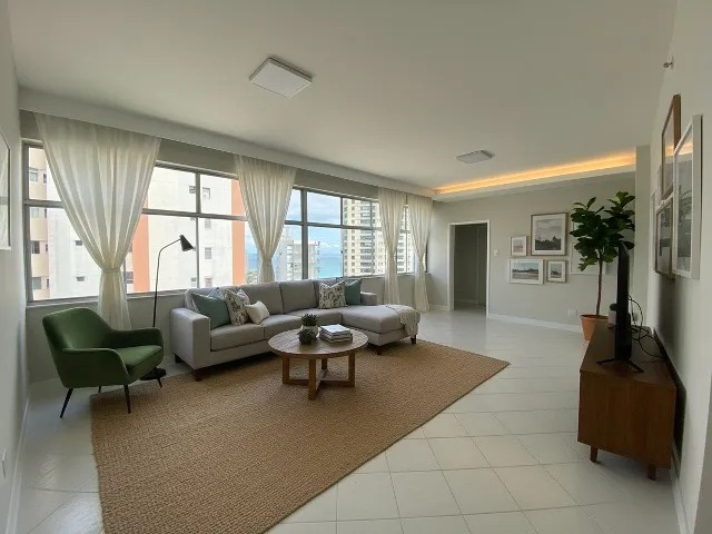 Apartamento 3 quartos 1 suíte 156m² vista mar no Campo Grande