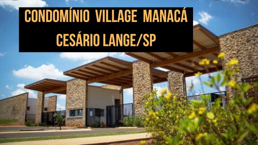 Terreno em condomínio - Venda, Village Manacá, Cesário Lange, SP