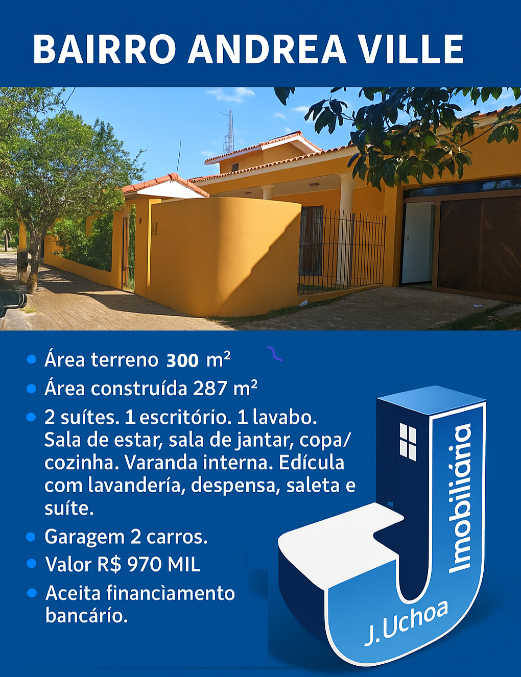 Casa - Venda, Bairro Andrea Ville, Tatuí, SP