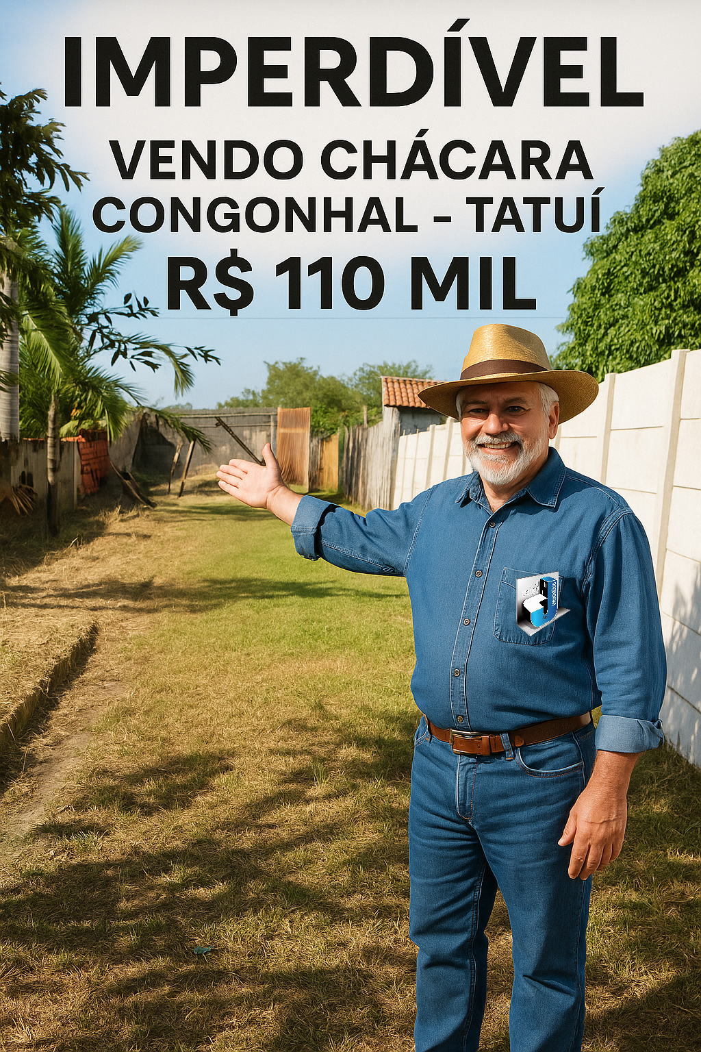 Chácara - Venda, Congonhal de Baixo, Tatuí, SP