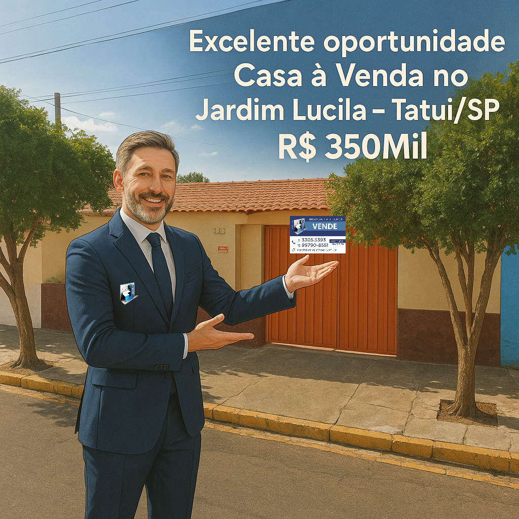 Casa - Venda, Jardim Lucila, Tatuí, SP