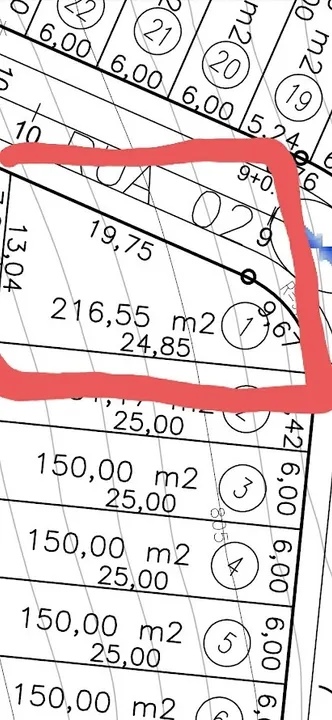 Terreno à venda com 1 quarto, 216m² - Foto 2