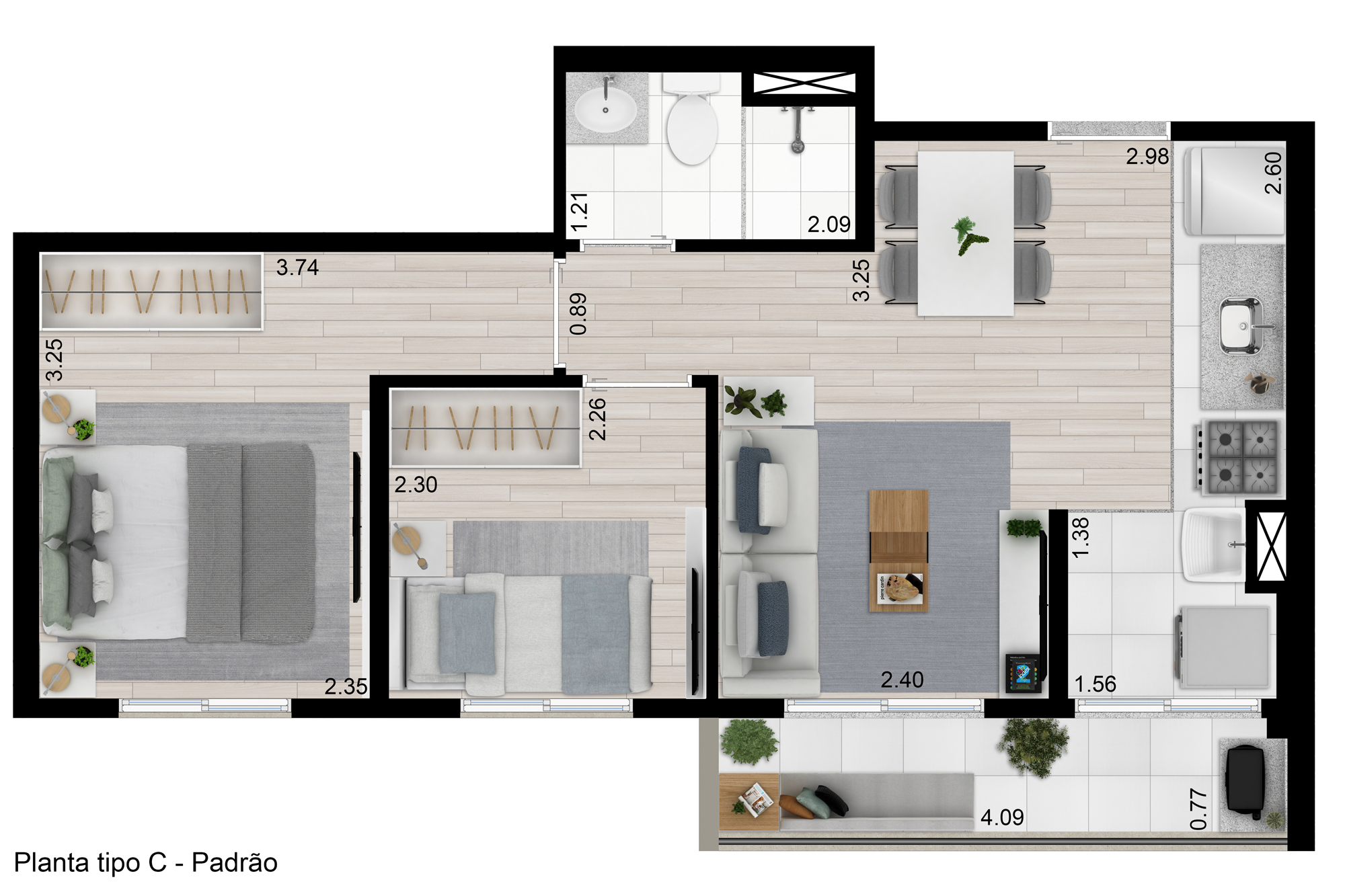 Apartamento novo com 02 quartos - Cond. Kz vila dos remédios  - Jaguará  - São Paulo /SP