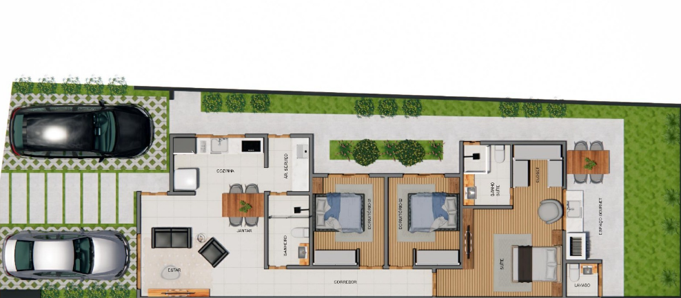 Casa, 2 quartos, 186 m² - Foto 5