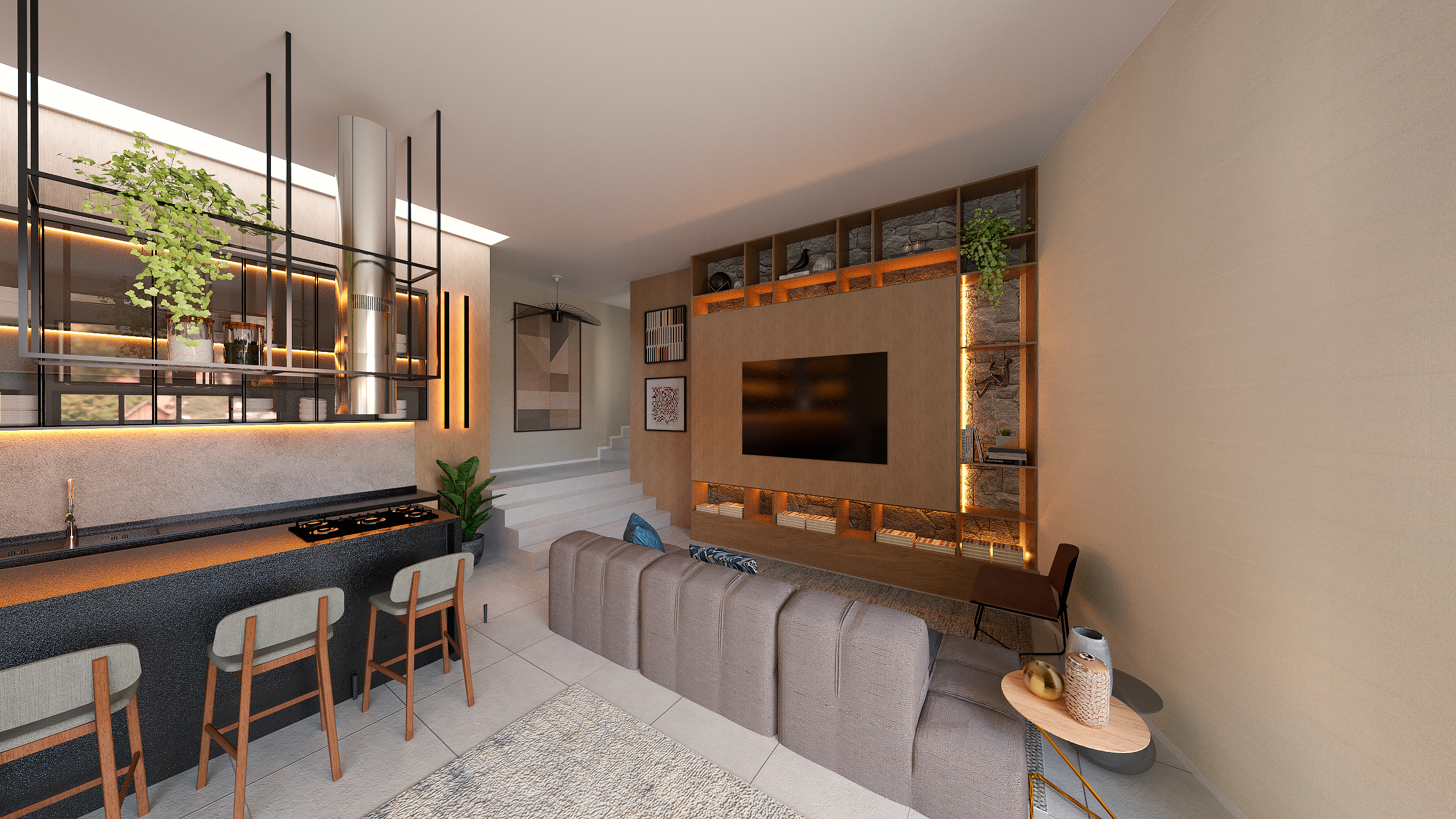 Casa, 1 quarto - Foto 2