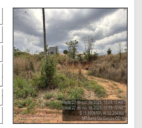 Oferta com excelente localização — Terreno no Loteamento Cidade Universitaria, Barra do Garcas - MT, Nº 0, 405,13m²