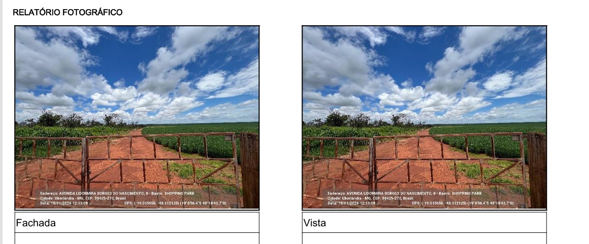Imóvel em região valorizada — Terreno no Sitios Recreio Res, Uberlandia - MG, Nº 0