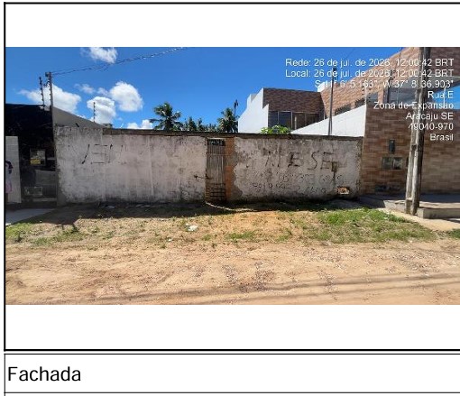 Oportunidade facilitada — Terreno no Mosqueiro, Aracaju - SE, N. SN QD B LOTE 11, 250m²
