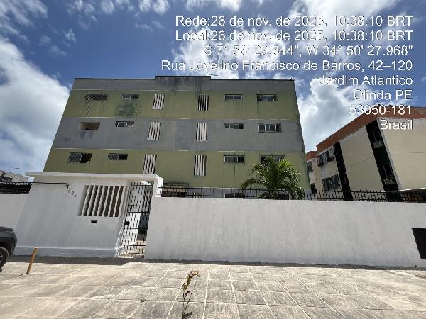 Oferta em destaque — Apartamento no Jardim Atlantico, Olinda - PE, Apto 302, 2 quartos, 1 vaga, 75,44m²