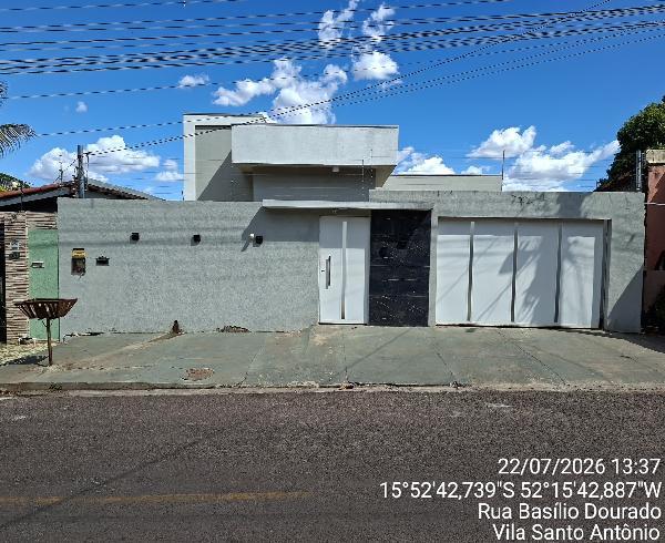Super oferta — Casa no Santo Antonio, Barra do Garcas - MT, N. SN LT 02 QD122, 3 quartos, 288m²