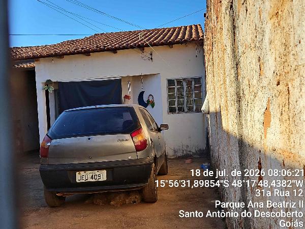 Imóvel com bom aproveitamento — Casa no Jardim Ana Beatriz I, Santo Antonio do Descoberto - GO, N. SN LT 11A, 2 quartos, 1 vaga, 210m²