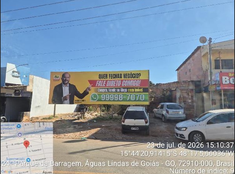 Oportunidade valiosa — Terreno no Parque da Barragem Setor 10, Aguas Lindas de Goias - GO, N. SN CJ B LT02C ST10 RUA 33, 200m²