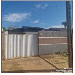 Imóvel bem localizado — Casa no Jardim Ana Beatriz I, Santo Antonio do Descoberto - GO, N. SN LOTE 01-J RUA 05, 2 quartos, 225m²