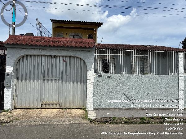 Excelente oportunidade — Casa no Dom Pedro I, Manaus - AM, Nº 506, 2 quartos, 2 vagas, 300m²