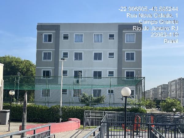 Imóvel com ótimo custo — Apartamento no Campo Grande, Rio de Janeiro - RJ, Apto 203, 2 quartos, 41,19m²