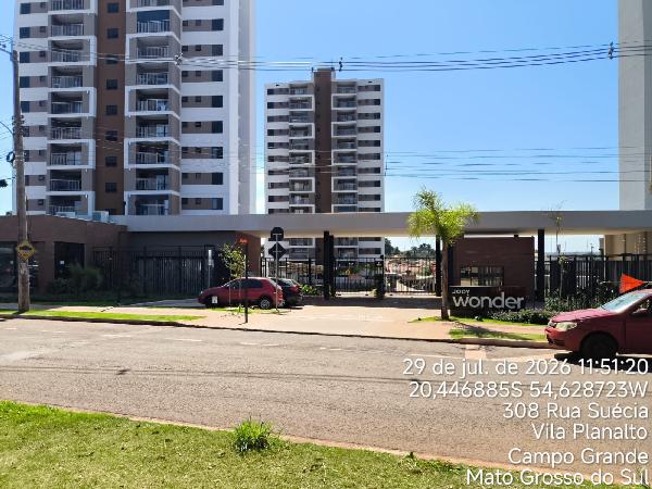 Imóvel com ótimo padrão — Apartamento no Vila Planalto, Campo Grande - MS, Apto 301, 2 quartos, 1 vaga, 65,75m²