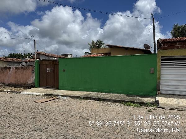 Oferta em destaque — Casa no Maninho Barreto, Ceara-mirim - RN, Nº 481, 2 quartos, 1 vaga, 200m²
