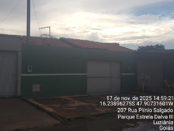 Oferta exclusiva — Casa no Parque Estrela Dalva Iii, Luziania - GO, 2 quartos, 213,75m²