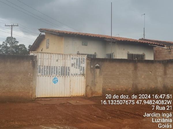 Oportunidade para você — Casa no Jardim Planalto, Luziania - GO, Nº S, 3 quartos, 160m²