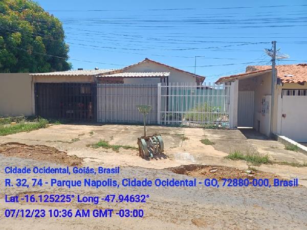 Oportunidade Caixa — Casa no Parque Napolis B, Cidade Ocidental - GO, N. SN CASA 03, 2 quartos, 116m²