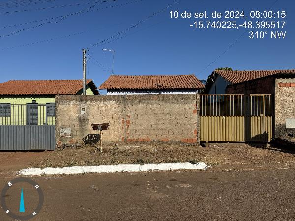 Imóvel com bom aproveitamento — Casa no Itamar Nobrega Ii, Cocalzinho de Goias - GO, N. SN QD 15, 2 quartos, 180m²