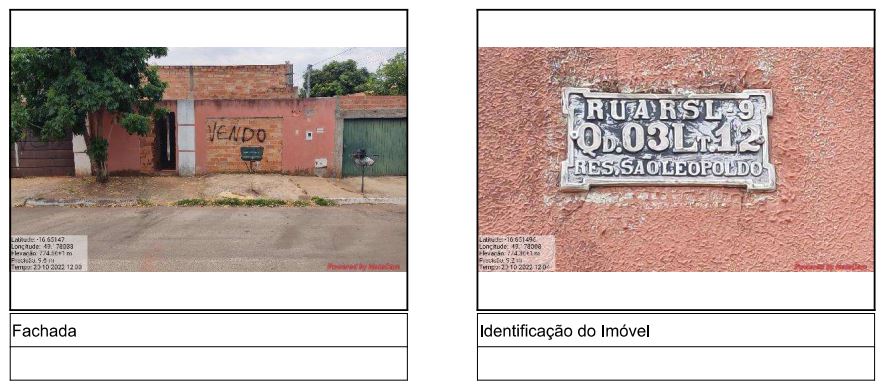 Imóvel com ótima proposta — Casa no Residencial Sao Leopoldo, Goiania - GO, N. SN QD 03 LT 12, 2 quartos, 300m²