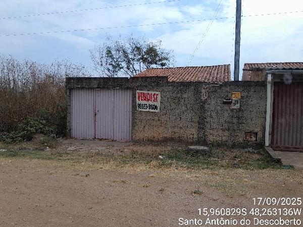 Imóvel com potencial de valorização — Casa no Jardim de Ala, Santo Antonio do Descoberto - GO, N. SN LT 05B RUA 08., 2 quartos, 180m²