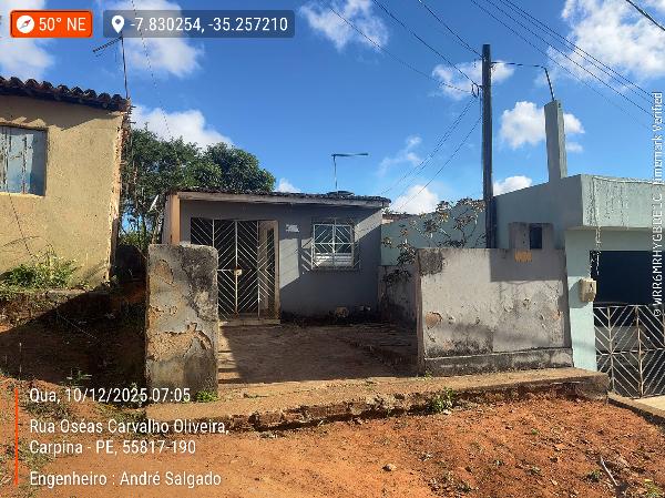 Imóvel em destaque — Casa no Sao Jose, Carpina - PE, Nº 0, 2 quartos, 125m²