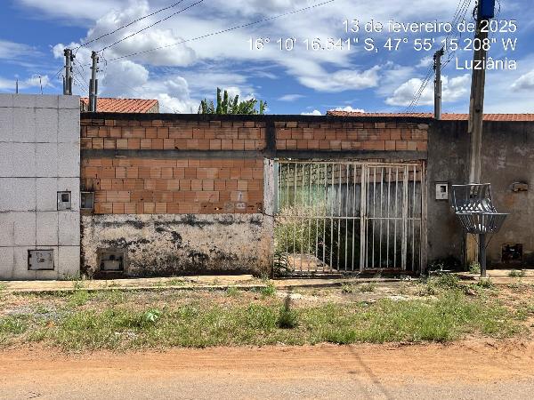 Oportunidade Caixa — Casa no Cidade Osfaya, Luziania - GO, Nº S, 2 quartos, 1 vaga, 180m²