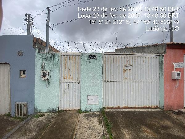 Oferta com excelente localização — Casa no Jardim do Inga Gleba B, Luziania - GO, 2 quartos, 1 vaga, 150m²