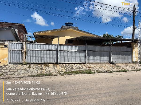 Negócio vantajoso — Casa no Comercial Norte, Bayeux - PB, Nº 40, 2 quartos, 1 vaga, 83,6m²