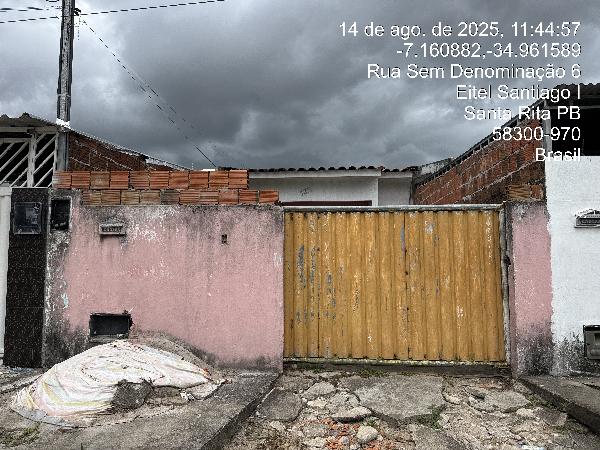 Imóvel com bom aproveitamento — Casa no Heitel Santiago, Santa Rita - PB, Nº 32-B, 3 quartos, 125m²