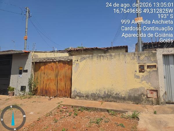 Oferta com excelente localização — Casa no Cardoso Continuacao, Aparecida de Goiania - GO, N. SN CS 01 LT 18 QD 58, 2 quartos, 1 vaga, 213,6m²