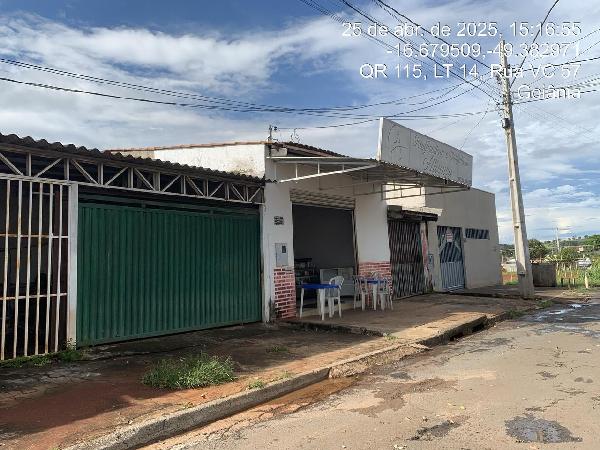 Imóvel com excelente localização — Casa no Conjunto Vera Cruz, Goiania - GO, N. SN LT 16A RUA VC 57, 2 quartos, 1 vaga, 186,3m²