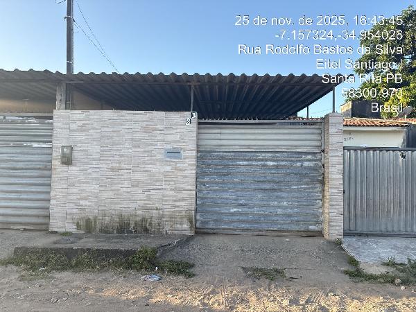 Negócio vantajoso — Casa no Tibiri, Santa Rita - PB, Nº 92B, 2 quartos, 1 vaga, 125m²